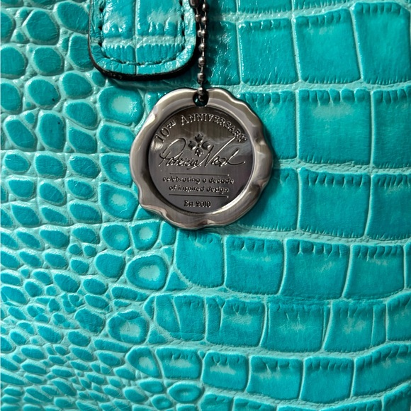 Patricia Nash Norcia Leather Crossbody Excellent Condition - Picture 3 of 6